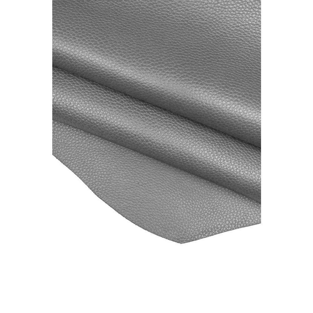 K0038FB | Segnalibro Cuore Made in Italy in Vera Pelle pieno fiore, grana dollaro - Colore Grigio - Dimensioni: cm 6 x 5,5 x 0,5 - Confezione: Gift Box rigido fondo/coperchio
