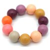 G-F21.1  B2582-001-3 Bracelet Multi Color 18mm Beads