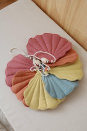 Guirlande en lin "Sunset" avec coquillages