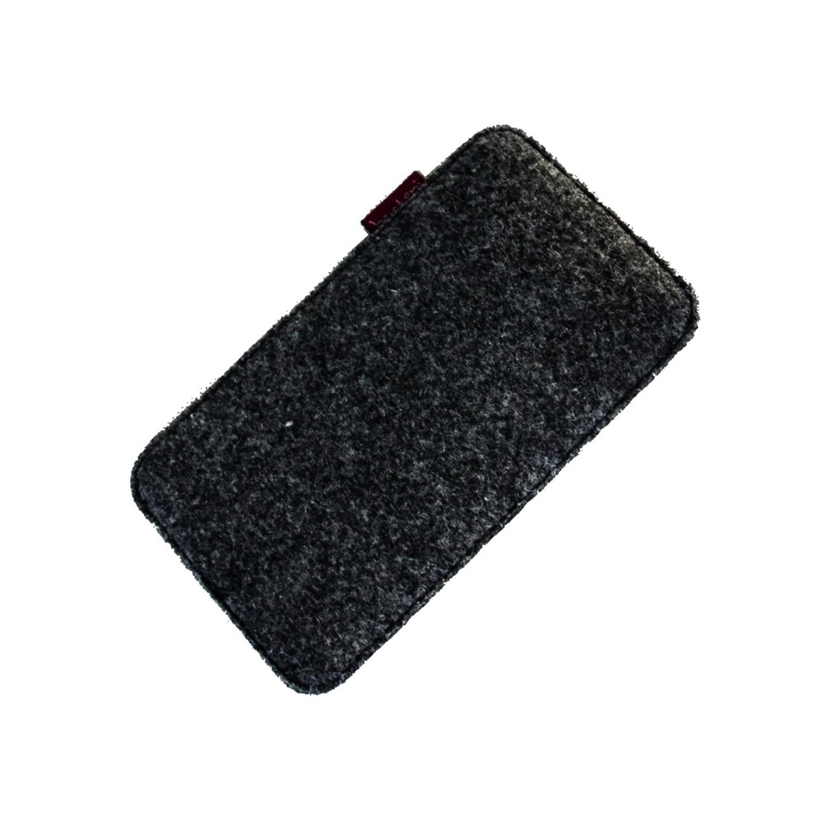 Bouquet Smartphone Case In Anthracite Felt Bertoni