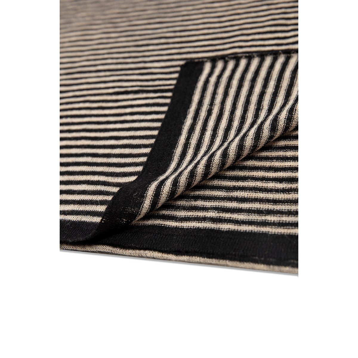 EPHESUS SCARF BLACK-BEIGE