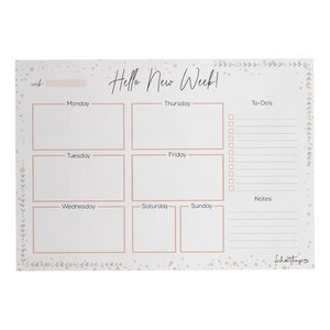 Deskplanner Hello new week A5