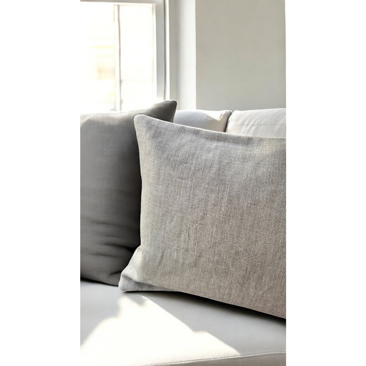 Line & Jute Pude 30x50