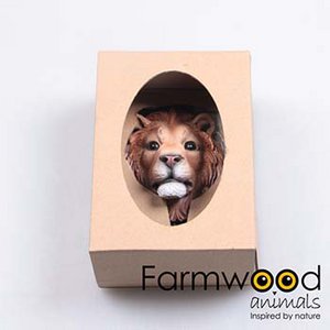Coat rack hook hook'd! Lion 5x7.5x12 cm
