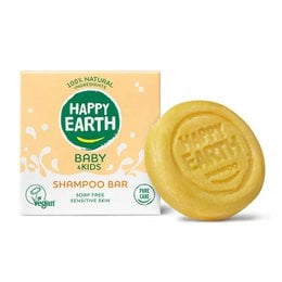 "100% natural, vegan, and gentle shampoo bar for babies and kids with sensitive skin. Made with natural ingredients and free from microplastics, SLS/SLES, and other harsh chemicals."