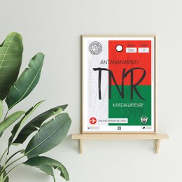 Affiche destination Antananarivo