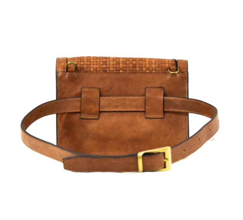 Leather lady bag 21.5 cm lenght x 17 cm height