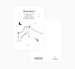 Pocztówka | Znak Zodiaku | Wodnik