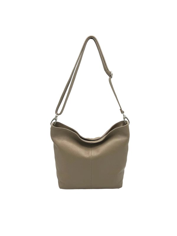 Borsa a tracolla da donna in vera pelle, Made in Italy, art. 112453Nuovo