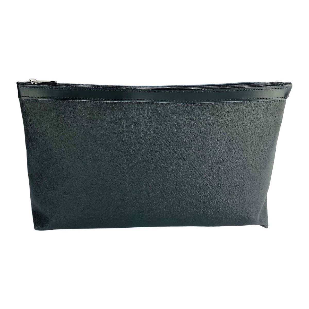 RB1024A | Damehåndtaske i ægte læder Fremstillet i Italien med aftagelig skulderrem. Stor indvendig aftagelig taske. Poleret gunmetal tilbehør - Sort farve - Mål: 48x31x11 cm