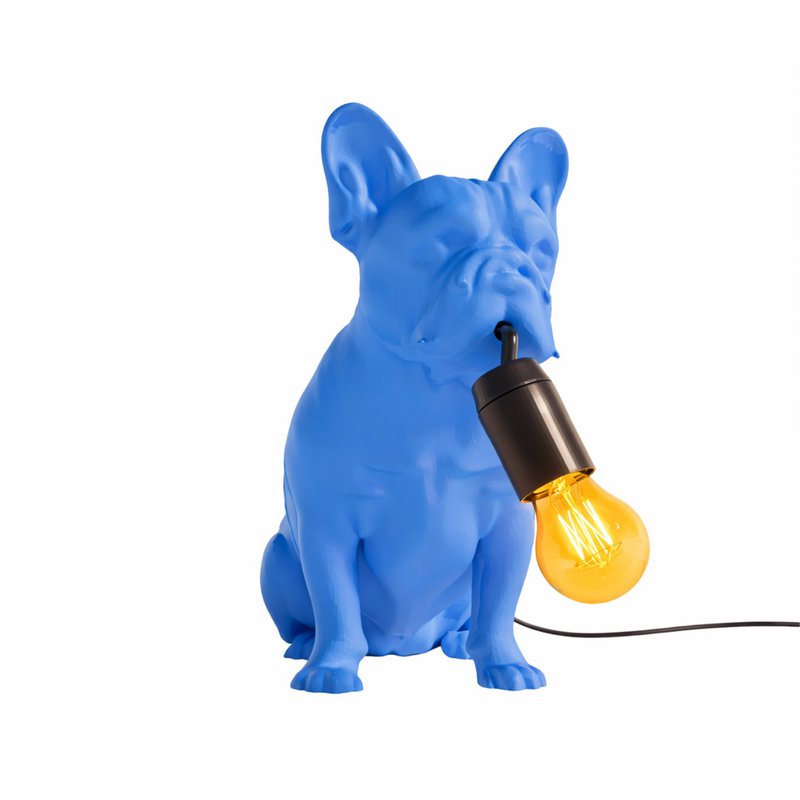 Fransk Bull Dog Table Lamp