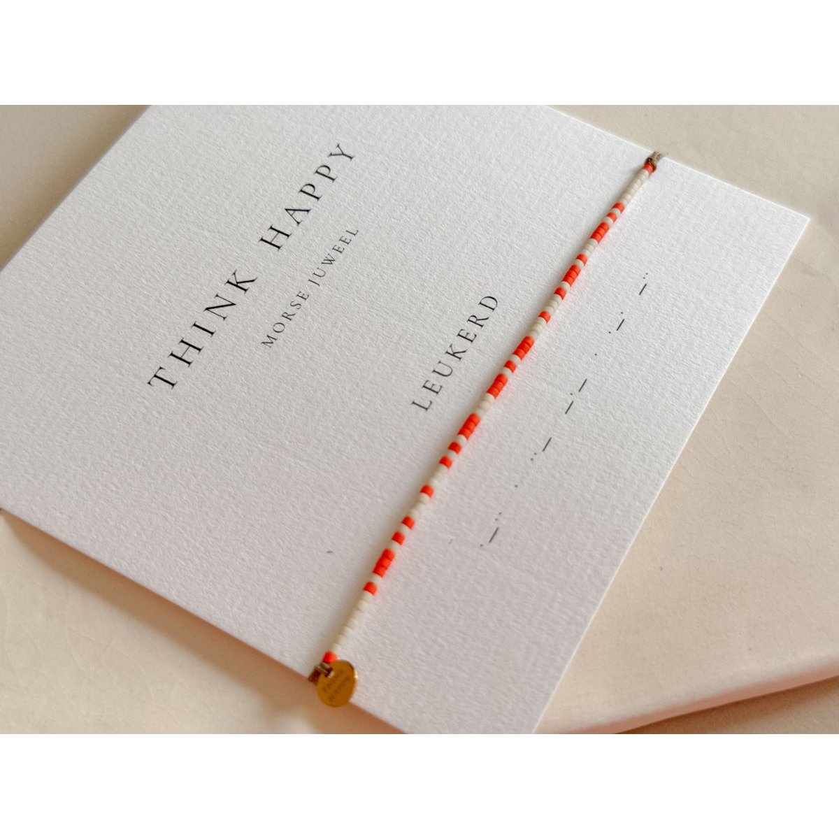 Morse Armband - LEUKERD