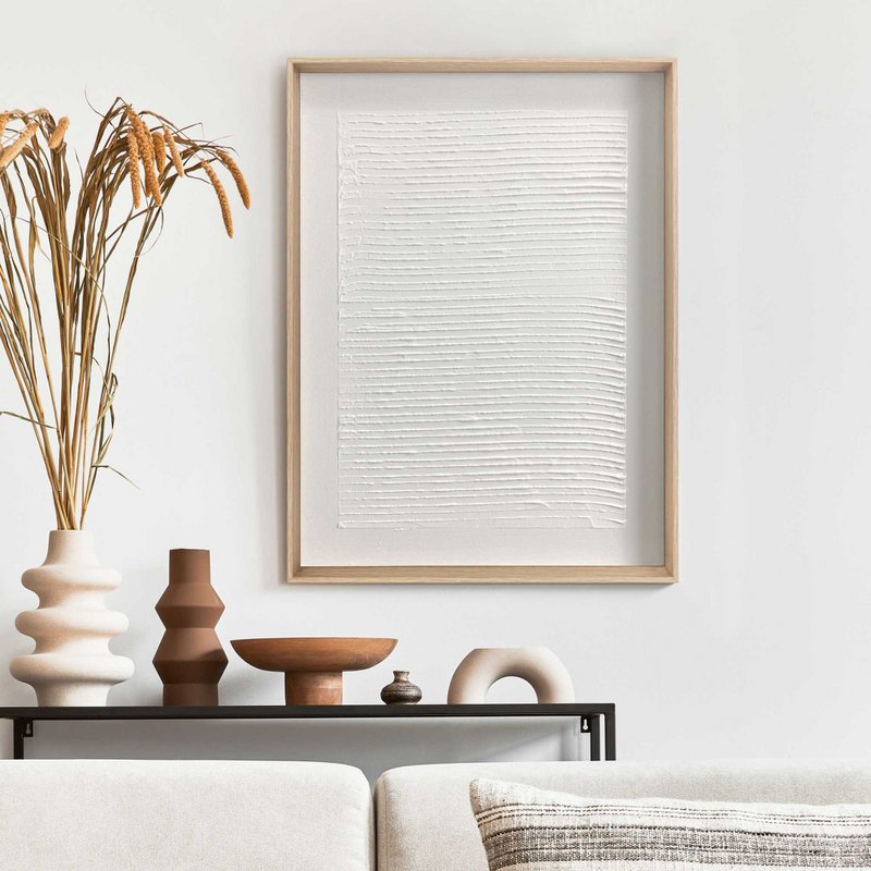 Painting 3D Art Relief Art Soft Lines 40x30