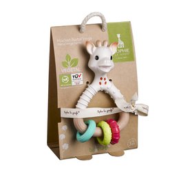 Sophie the giraffe So'Pure Natur'rings rattle