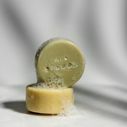 Pralina doccia all'aloe vera Pachamama 60g - con burro di karitè e argilla curativa