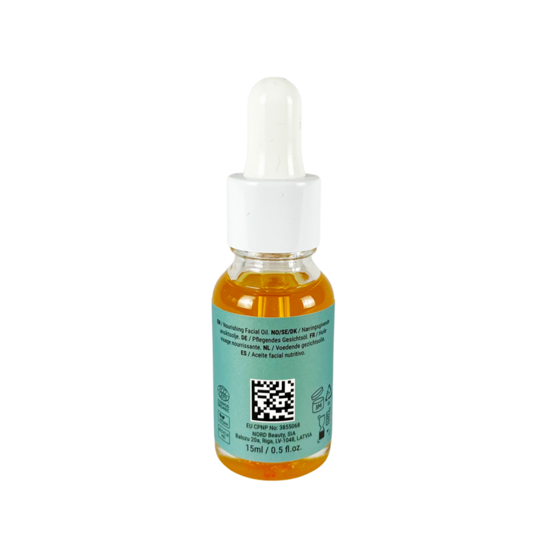KOMPLETTES WORKOUT • Gesichtsöl • Biologisch • Trockene Haut • 15 ml