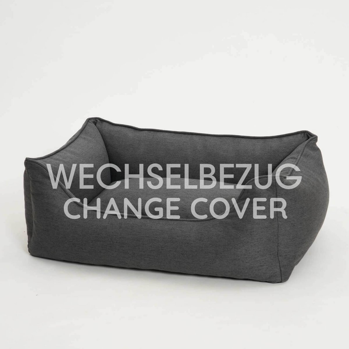 Wechselbezug Hundebett Box Bett Ono graphit