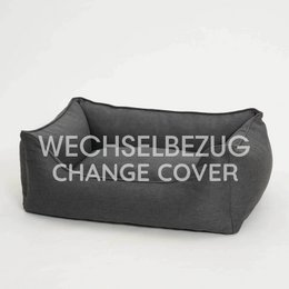 Wechselbezug Hundebett Box Bett Ono graphit