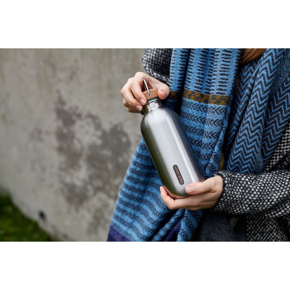 BLACK + BLUM Stainless Steel Bottle | Waterproof | 600ml | Olive