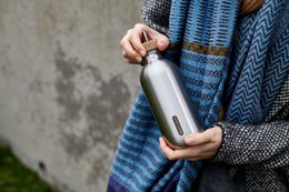 BLACK + BLUM Stainless Steel Bottle | Waterproof | 600ml | Olive