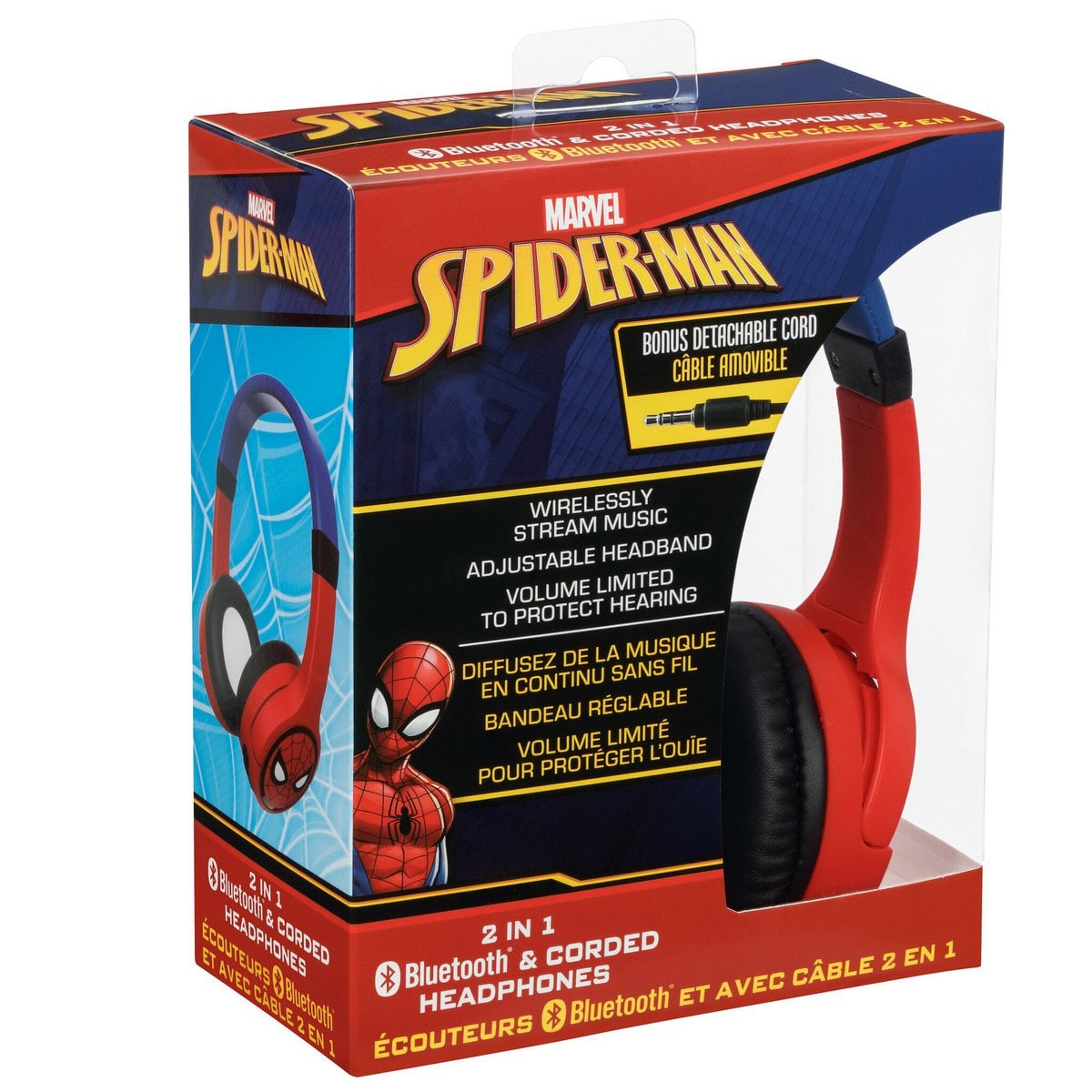 Spiderman - Junior Bluetooth -Kopfhörer