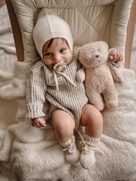 Bonnet Baby Merino Off White