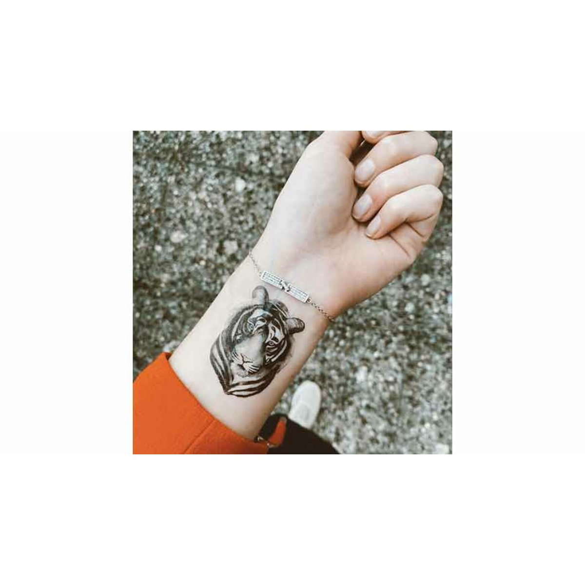 Tijdelijke tattoo: Tijger