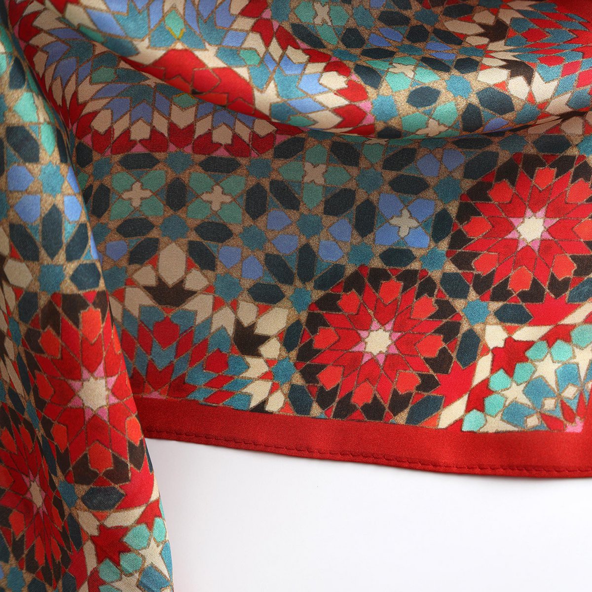 Colorful Silk Neckerchief