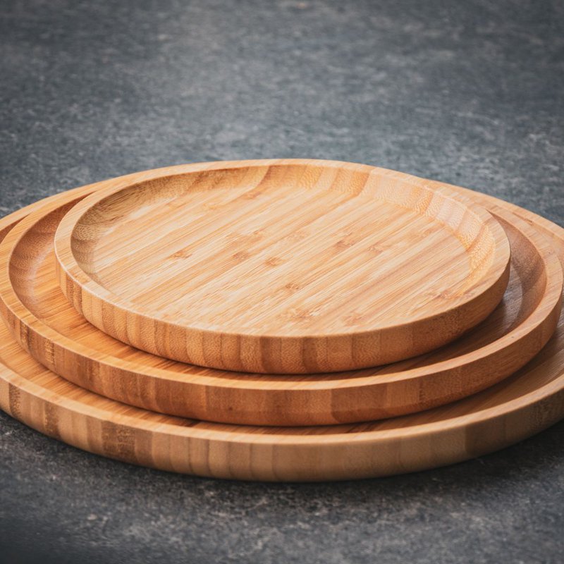 plate | 100% Bamboo | 3 sizes