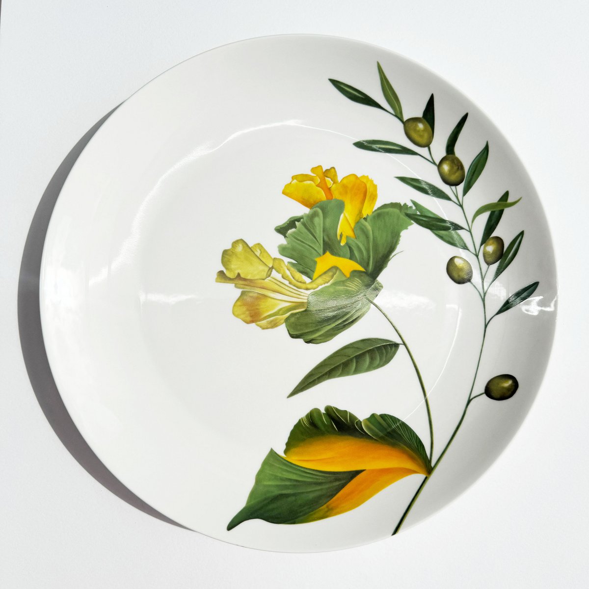 Botanical Wonders - Set of 4 dinner plates