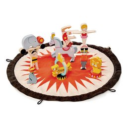 Cirque dans un sac de rangement