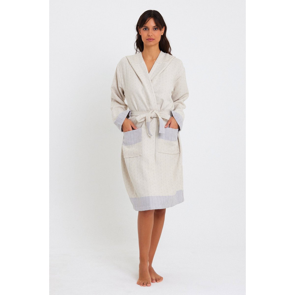 Tuval Bathrobe - Lilac