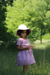 ARIANA children's beach hat - BEIGE