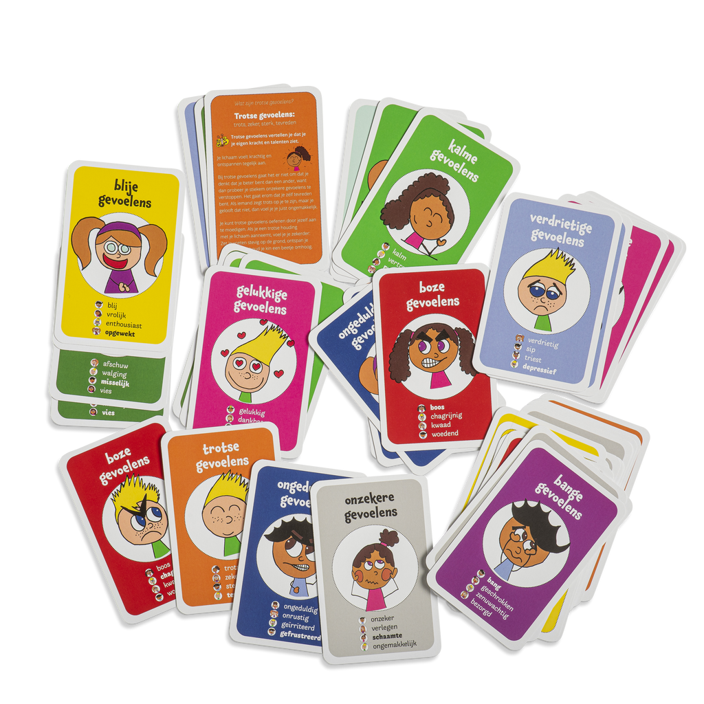 Juego de sentimientos al revés: agarre los sentimientos