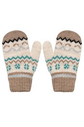 Gloves - 30% AVERARDO wool - BEIGE