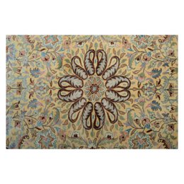 Isfahan Hand knotted Clay Creek Woolen Rug