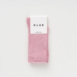 KLUE Glitter Lurex sokken van milieuvriendelijk Lyocell | Roze