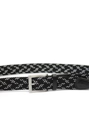 Gift Box riem Kenny en zwart-witte strepen sokken