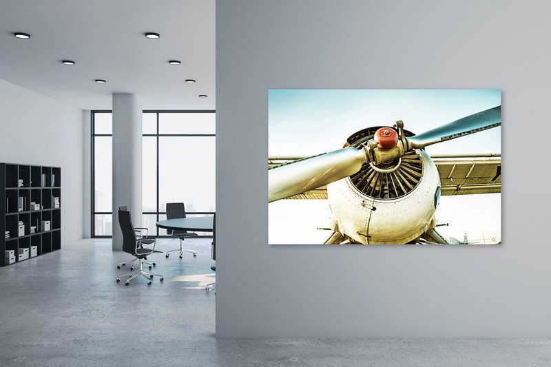 Imagen acústica - avión