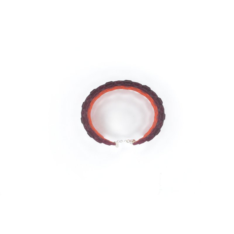 BLOND Armring Plum