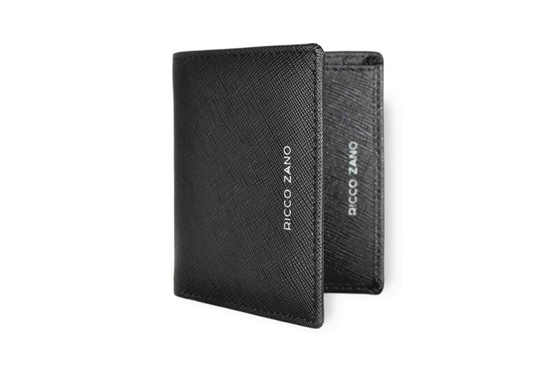 ORINA Black Saffiano Card Case