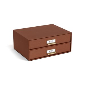 BIRGER 2 drawer chest - Sienna R12 - Set of 3