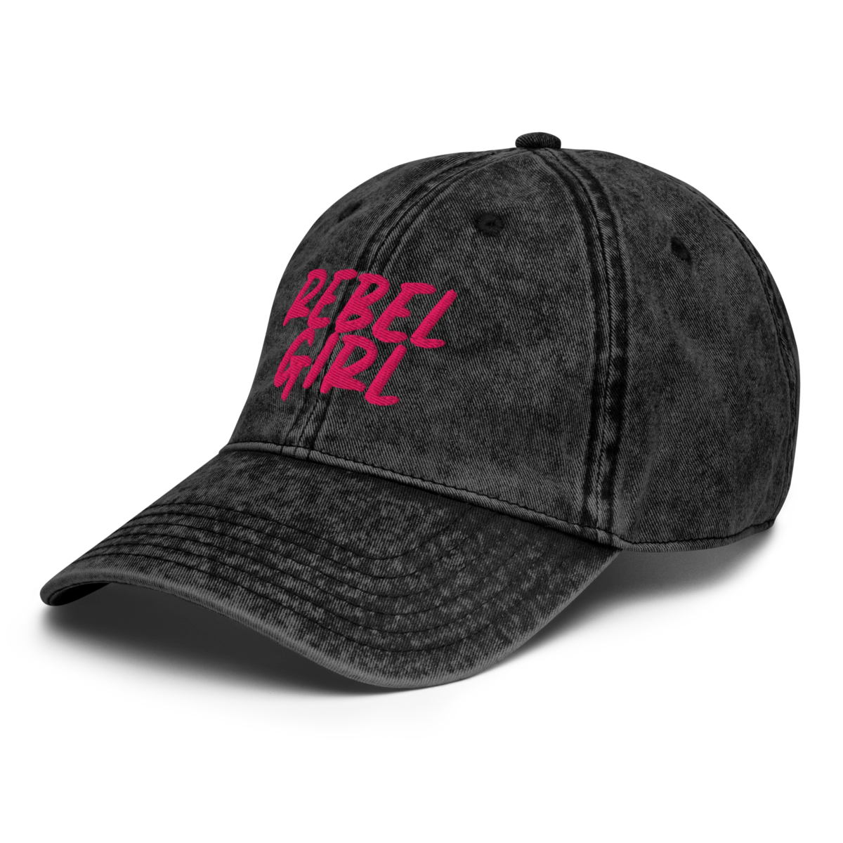 Vintage Cap REBEL GIRL Vintage Cotton Twill Cap