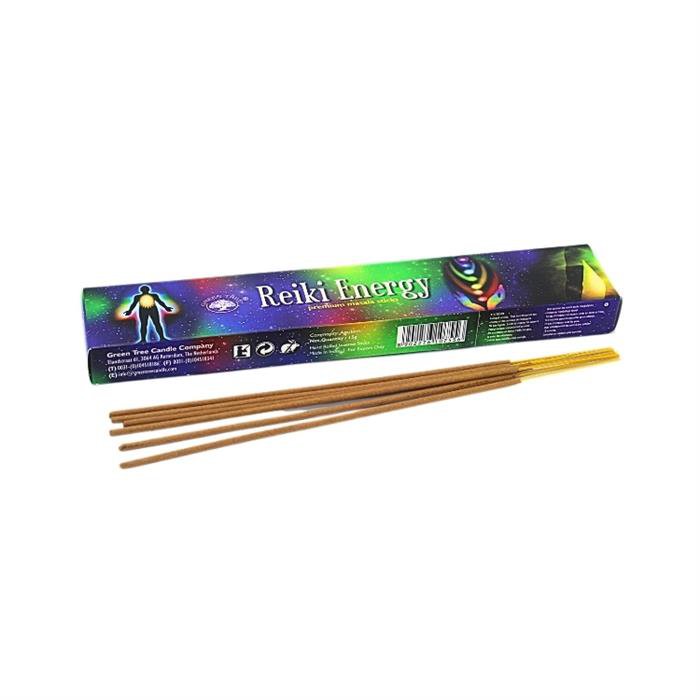 Green Tree Reiki Energy Handgerolde natuurlijke wierookstokjes