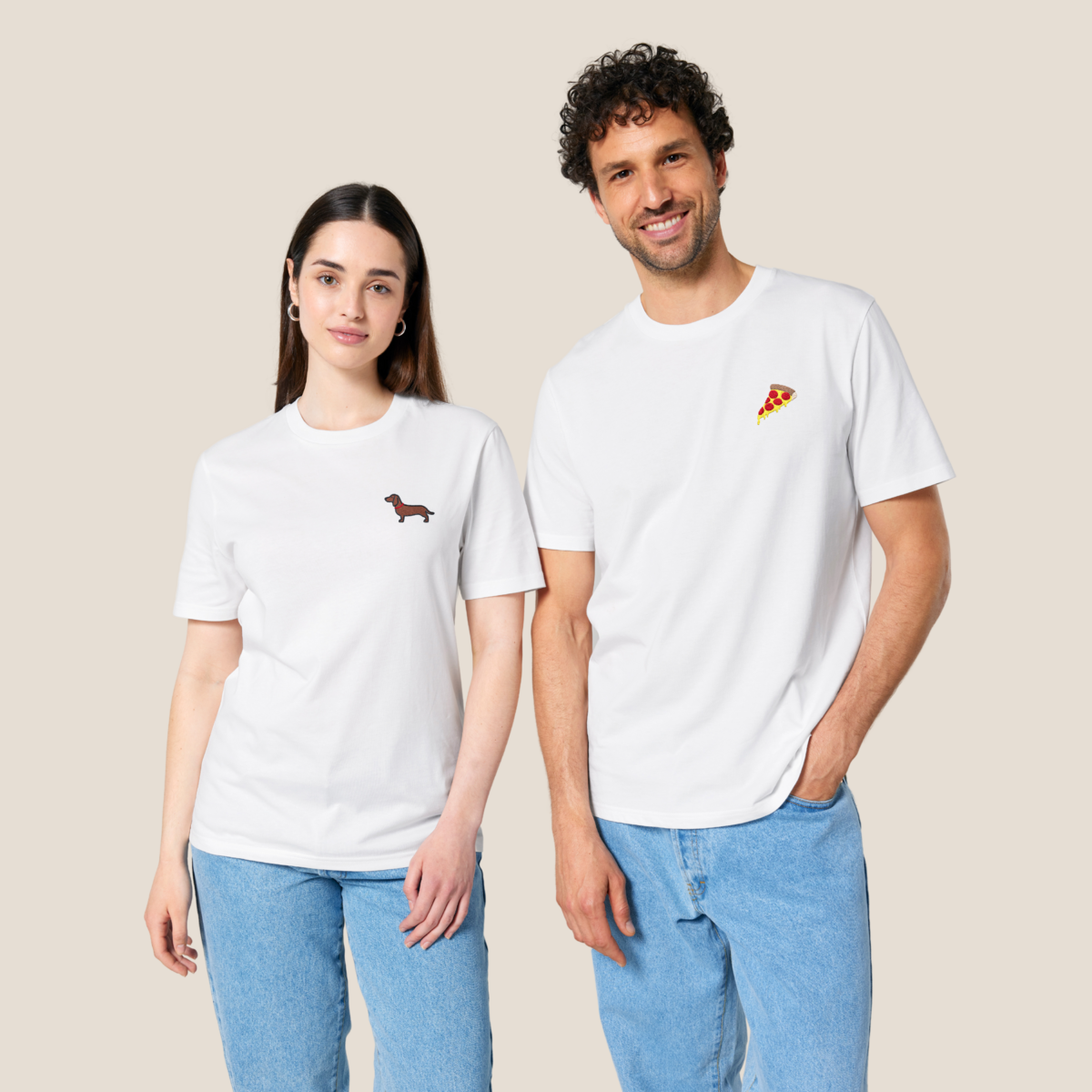 DACKEL unisex T-shirt gemaakt van biologisch katoen