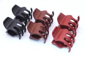 Middellange haarklauwclips - 1,5 inch antislip middelgrote klauwclip voor dameshaar
