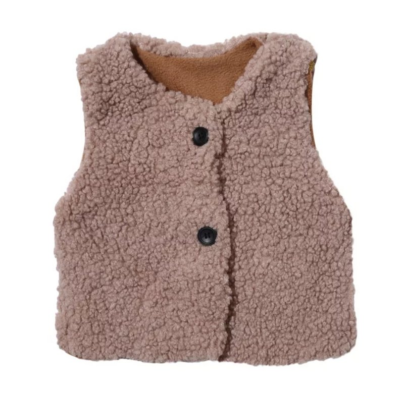 MON GILET TEDDY