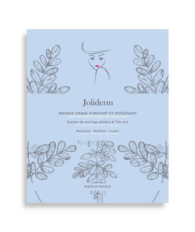 Masque visage purifiant et oxygénant