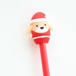 Display of 60 Christmas pens