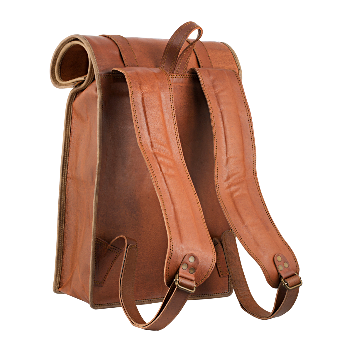 Rolltop-Vintage-Rucksack